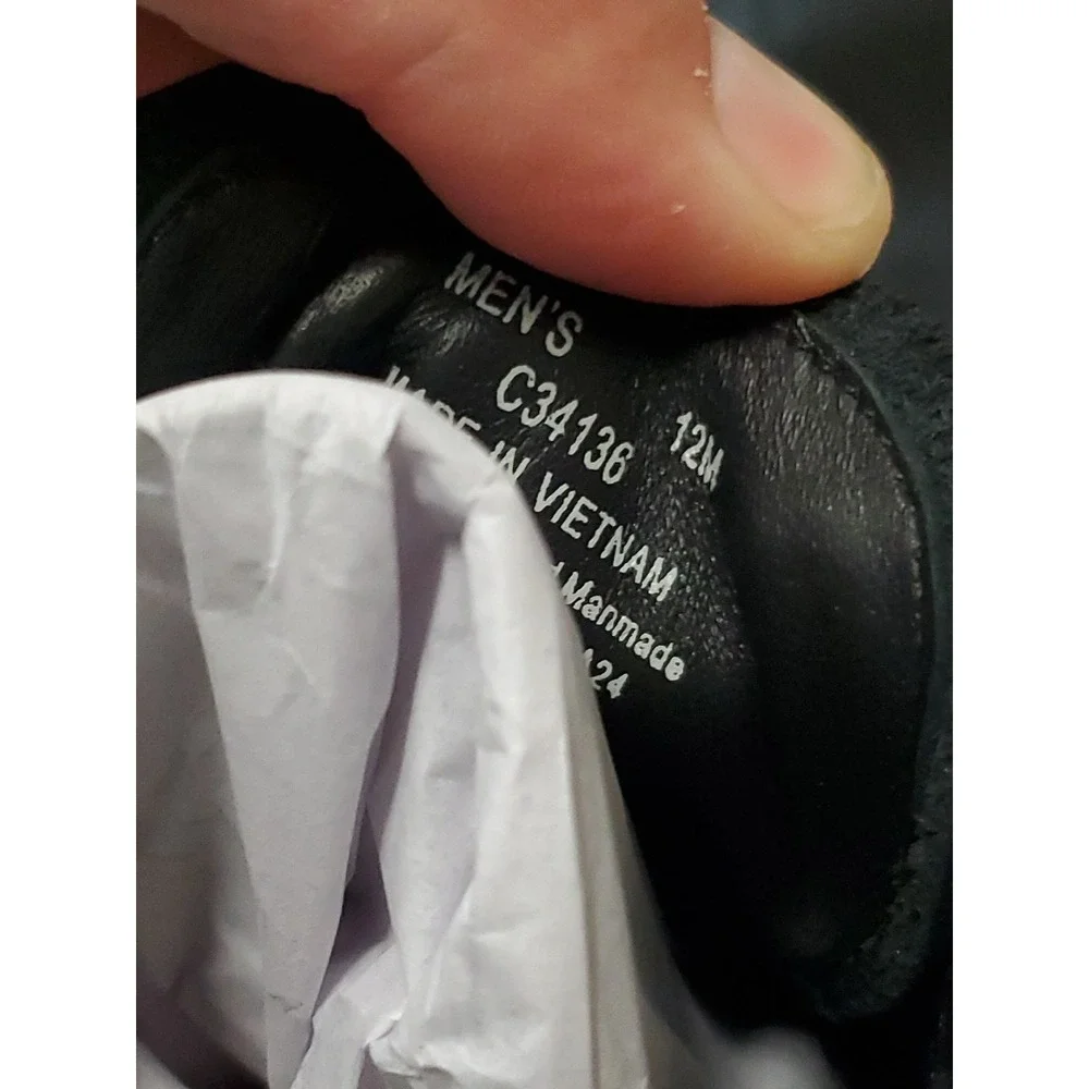Cole Haan Modern Essentials Mens Dress Shoe Sz 12 M Black Leather Cap Toe Oxford